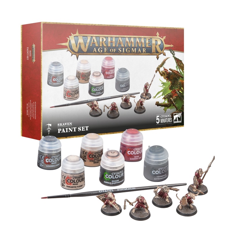 Warhammer Age of Sigmar | Skaven Paint Set