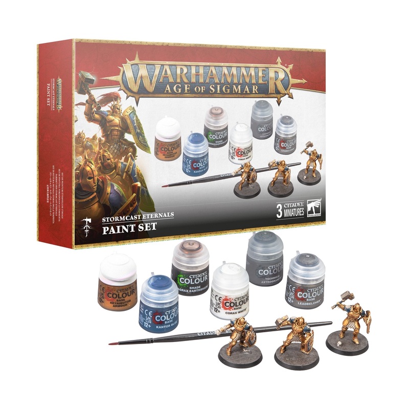 Warhammer Age of Sigmar | Stormcast Eternals Paint Set