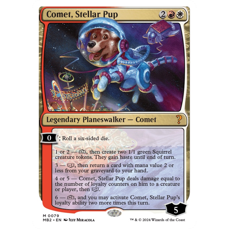 Comet, Stellar Pup [Mystery Booster 2]