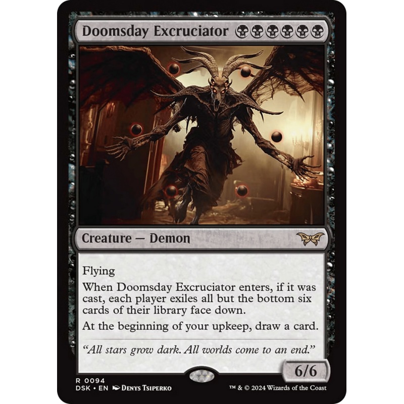 Doomsday Excruciator [Duskmourn: House of Horror]