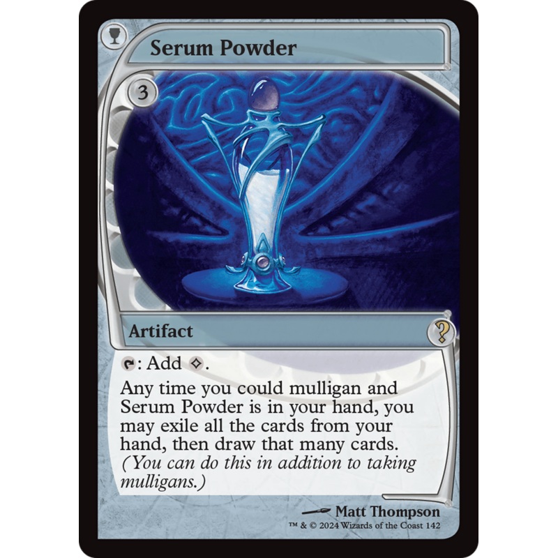 Serum Powder (Future Sight) [Mystery Booster 2]