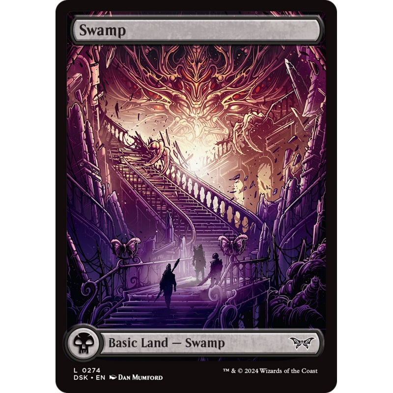 Swamp (274) - Full Art [Duskmourn: House of Horror]