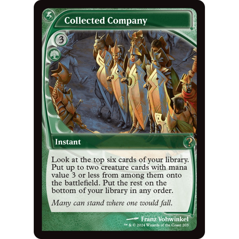 Collected Company (Future Sight) [Mystery Booster 2]