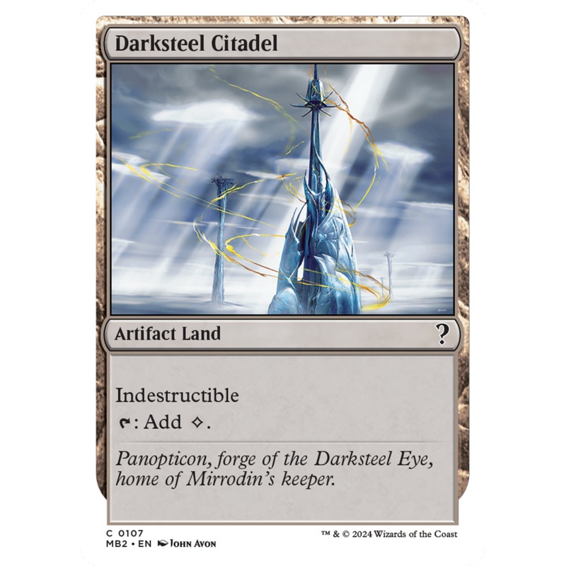 Darksteel Citadel (White Border) [Mystery Booster 2]