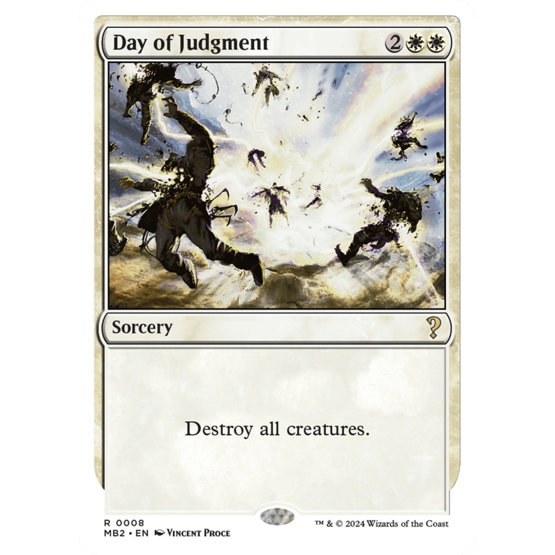 Day of Judgment (White Border) [Mystery Booster 2]