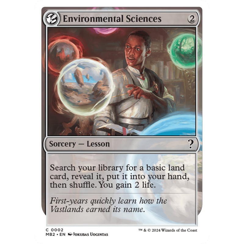 Environmental Sciences (White Border) [Mystery Booster 2]
