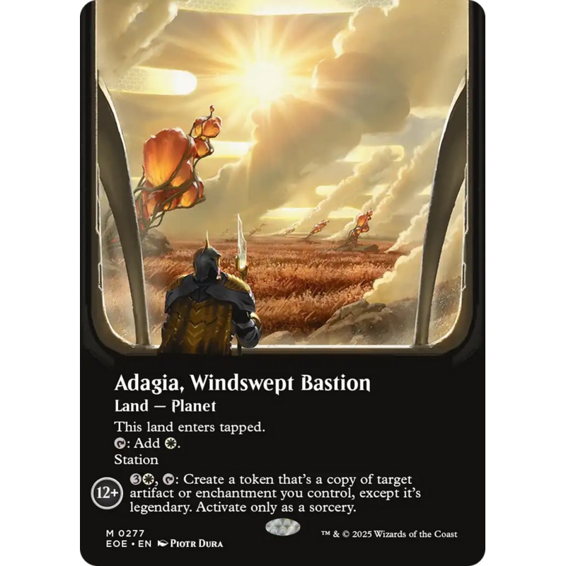 Adagia, Windswept Bastion (Borderless) [Edge of Eternities]