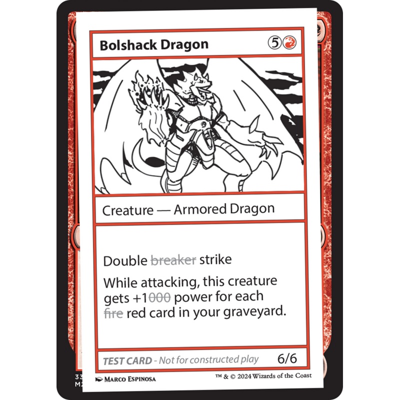 Bolshack Dragon [Mystery Booster 2 Playtest Cards]