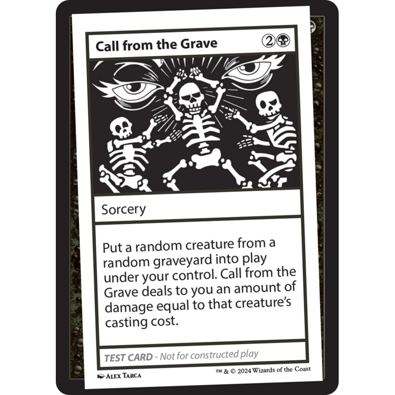 Call from the Grave [Mystery Booster 2 Playtest Cards]