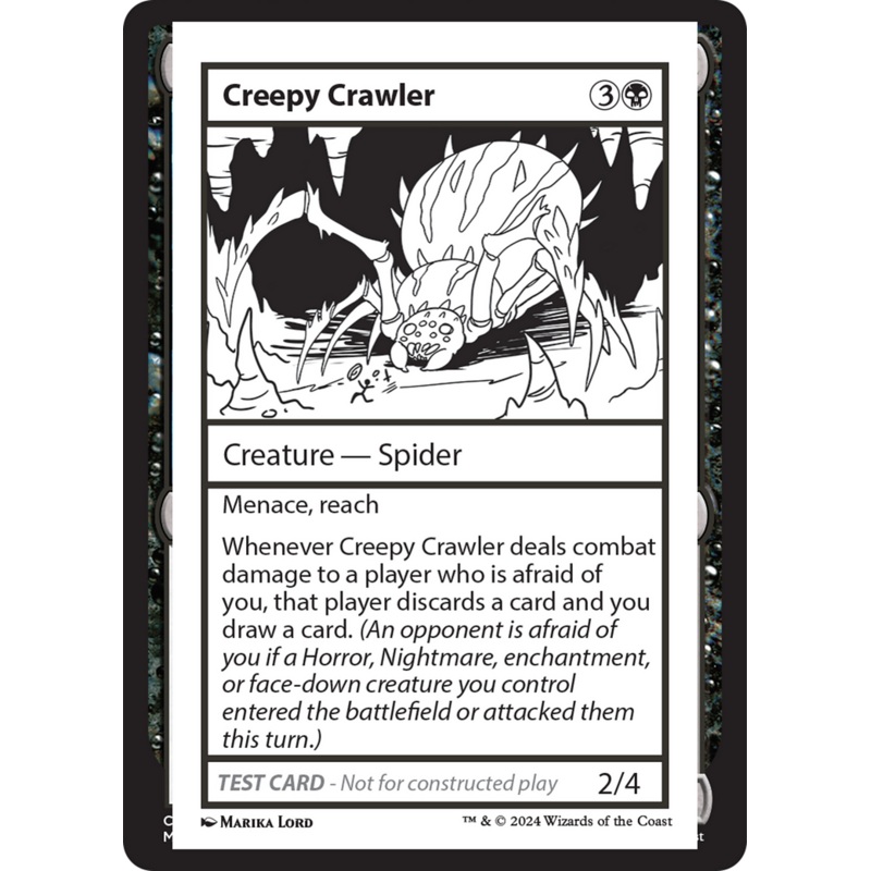 Creepy Crawler [Mystery Booster 2 Playtest Cards]