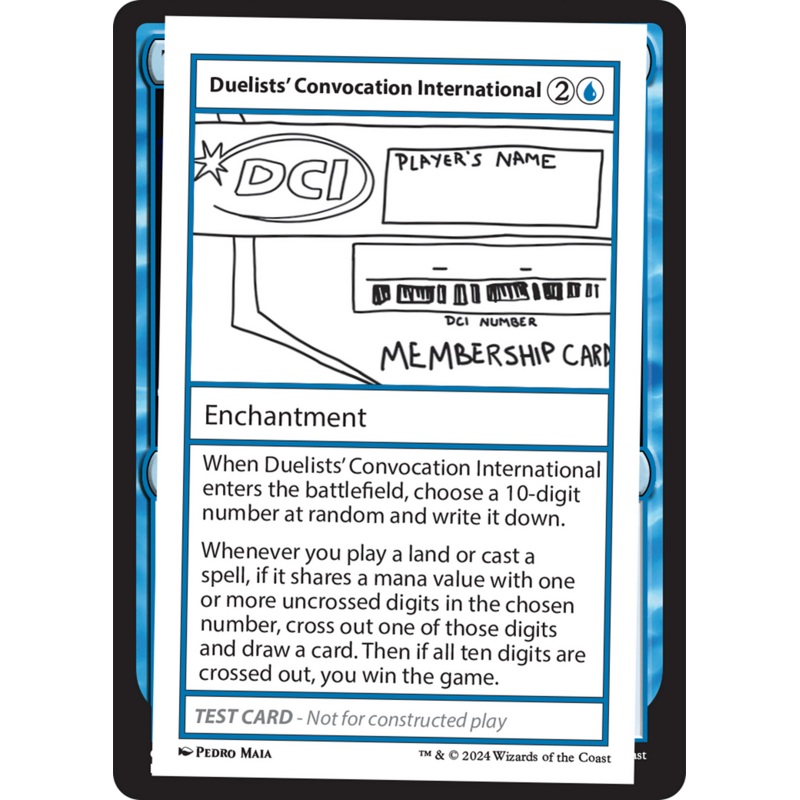 Duelists' Convocation International [Mystery Booster 2 Playtest Cards]
