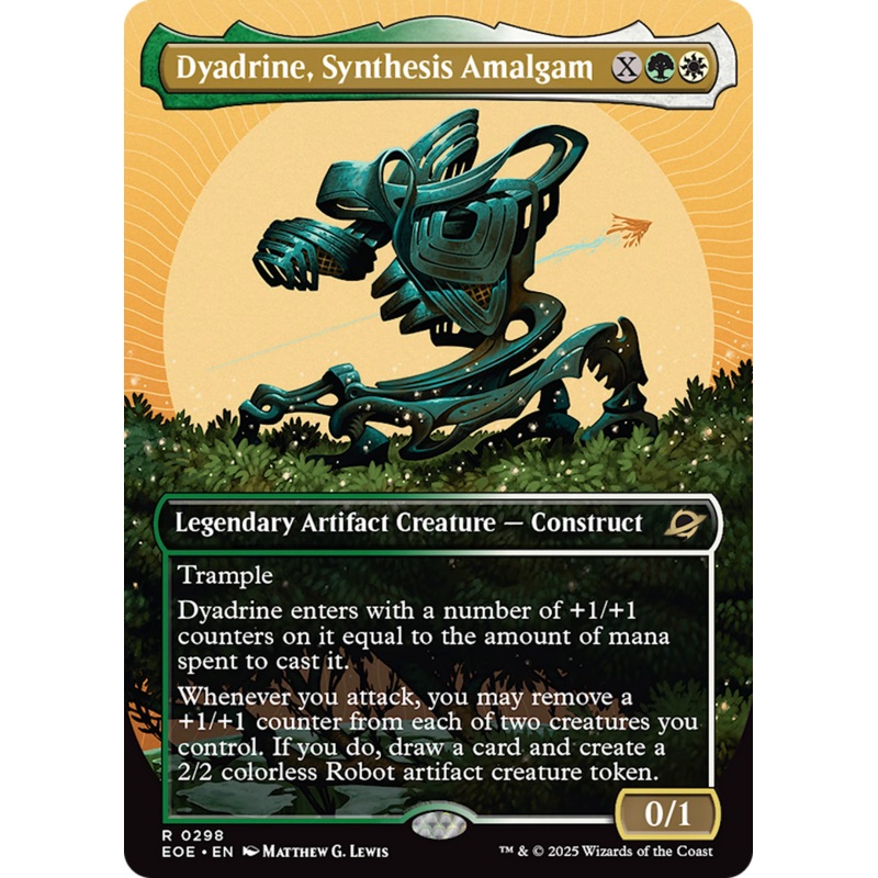 Dyadrine, Synthesis Amalgam (Borderless) [Edge of Eternities]
