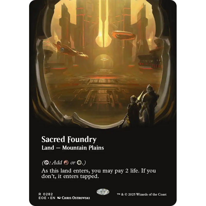 Sacred Foundry (Borderless) [Edge of Eternities]