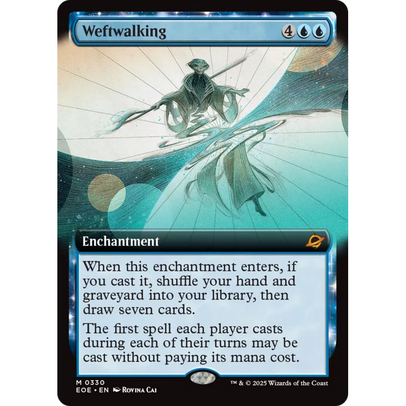 Weftwalking (Extended Art) [Edge of Eternities]