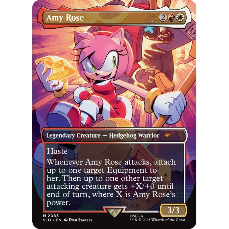Amy Rose (Rainbow Foil) [Secret Lair Drop Series]