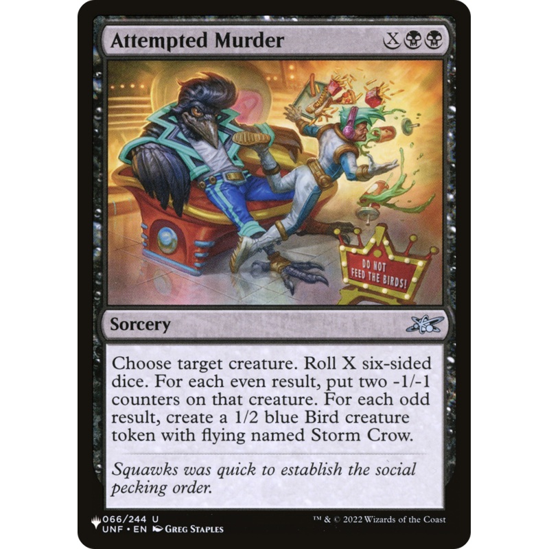 Attempted Murder [The List]
