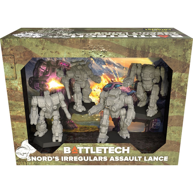 BattleTech: Miniature Force Pack - Snord's Irregulars Assault Lance