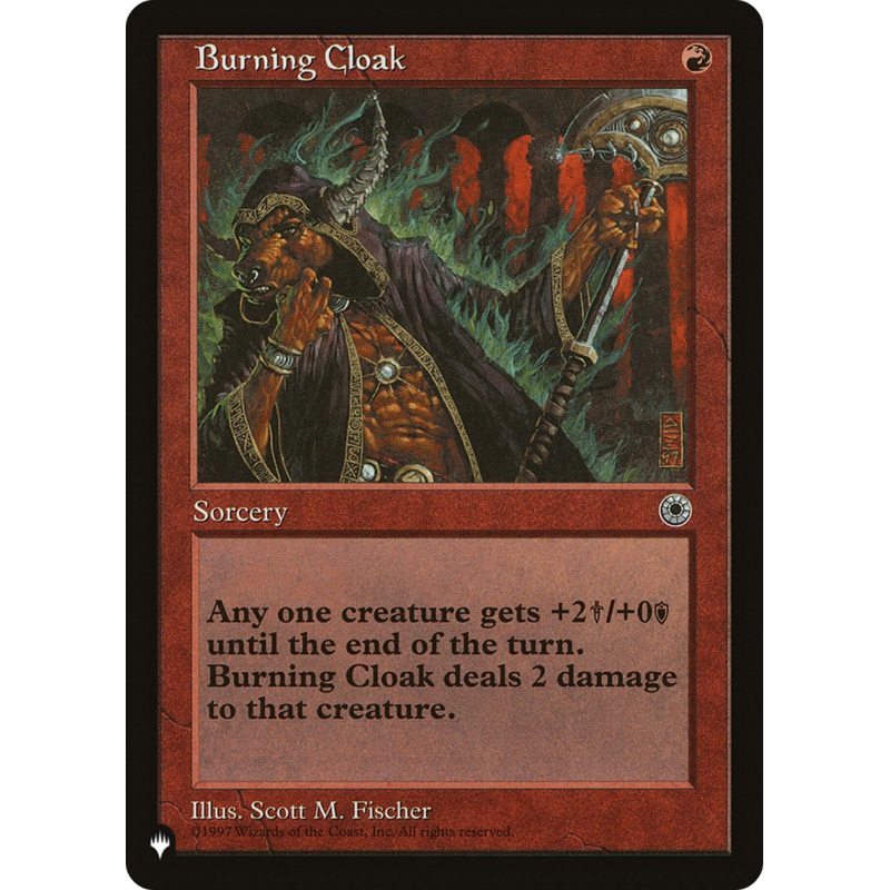 Burning Cloak [The List]