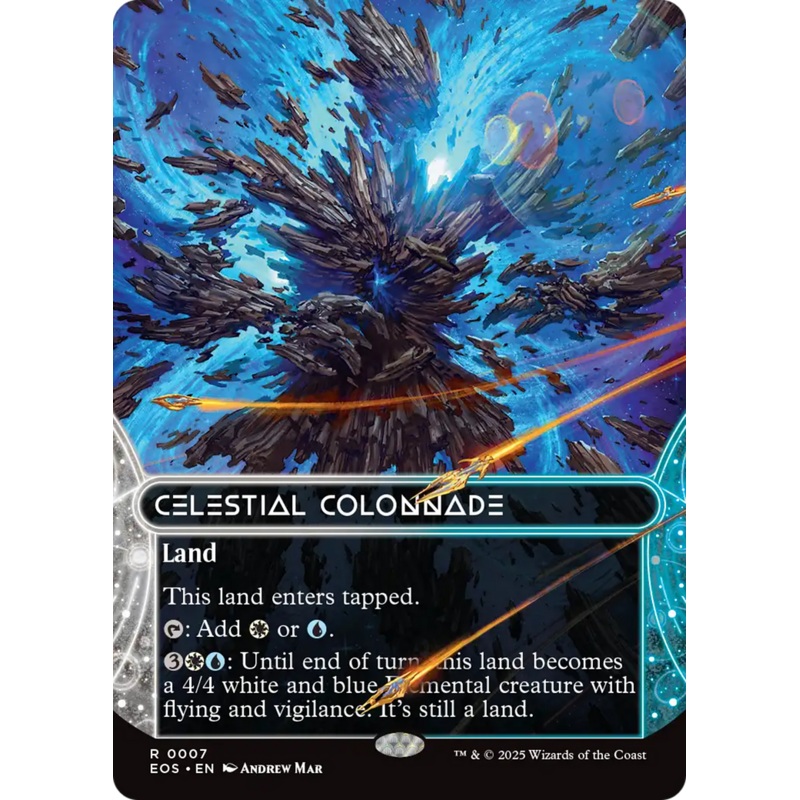 Celestial Colonnade (0007) (Borderless) [Edge of Eternities: Stellar Sights]