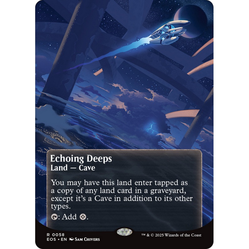 Echoing Deeps (0058) (Borderless) [Edge of Eternities: Stellar Sights]