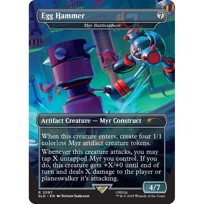 Egg Hammer - Myr Battlesphere [Secret Lair Drop Series]