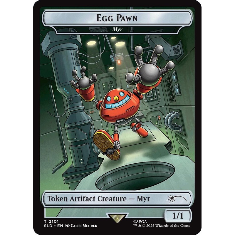 Egg Pawn - Myr Token [Secret Lair Drop Series]