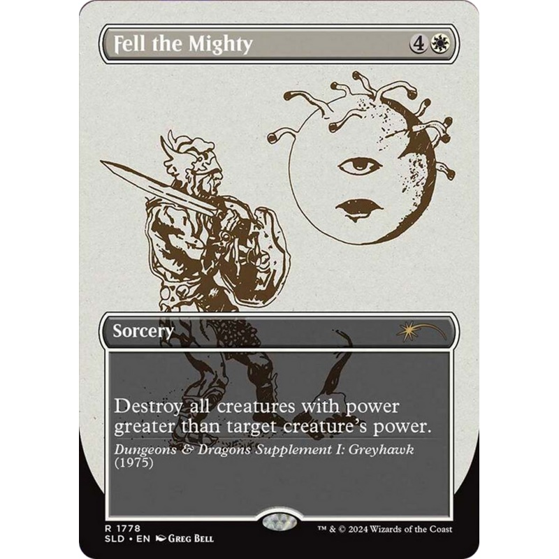 Fell the Mighty [Secret Lair Drop Series]