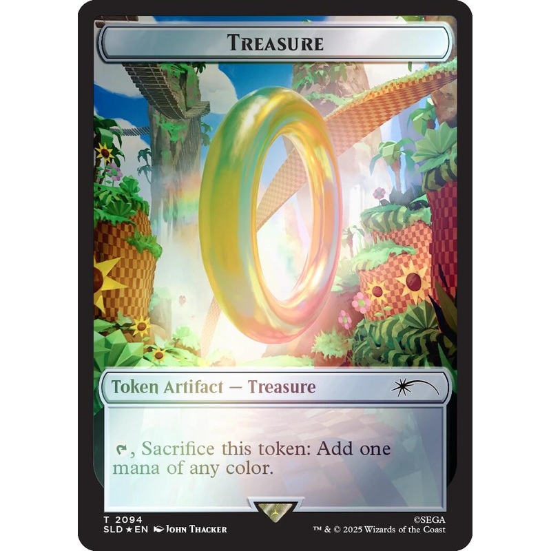 Treasure Token (2094) (Rainbow Foil) [Secret Lair Drop Series]