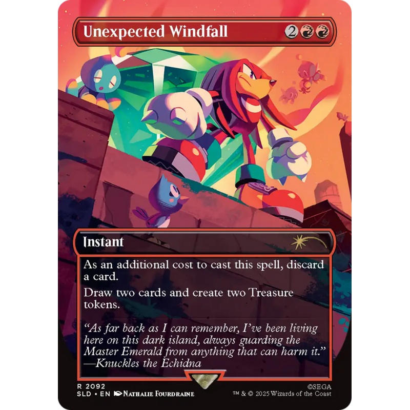 Unexpected Windfall (2092) [Secret Lair Drop Series]