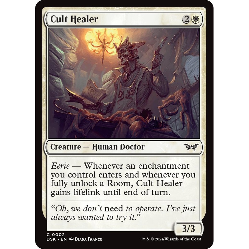Cult Healer [Duskmourn: House of Horror]