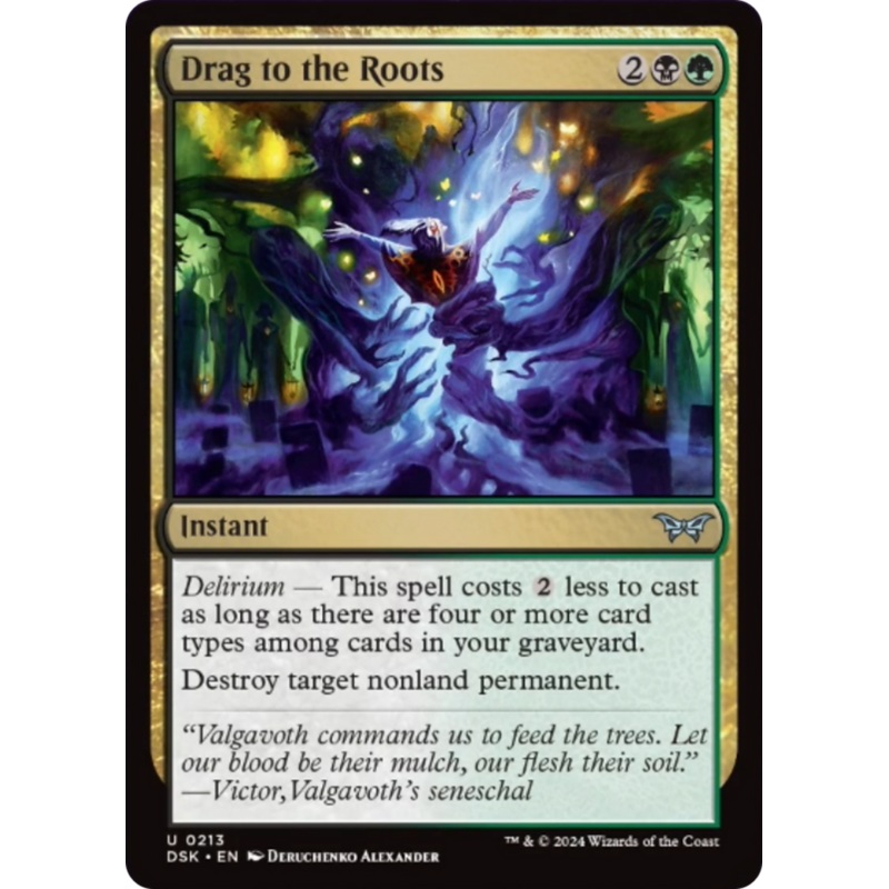 Drag to the Roots [Duskmourn: House of Horror]