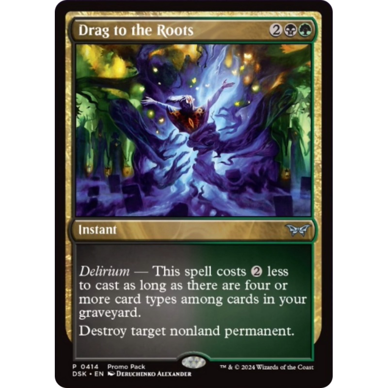 Drag to the Roots (Promo Pack) [Duskmourn: House of Horror Promos]