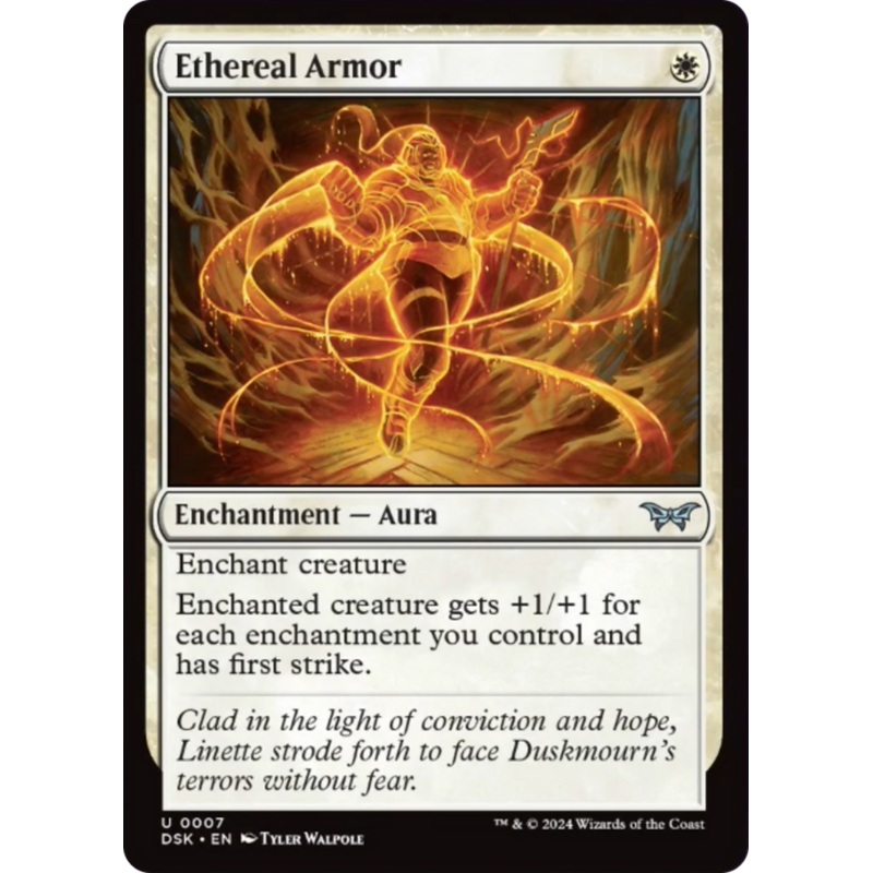 Ethereal Armor [Duskmourn: House of Horror]