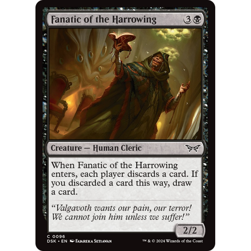 Fanatic of the Harrowing [Duskmourn: House of Horror]
