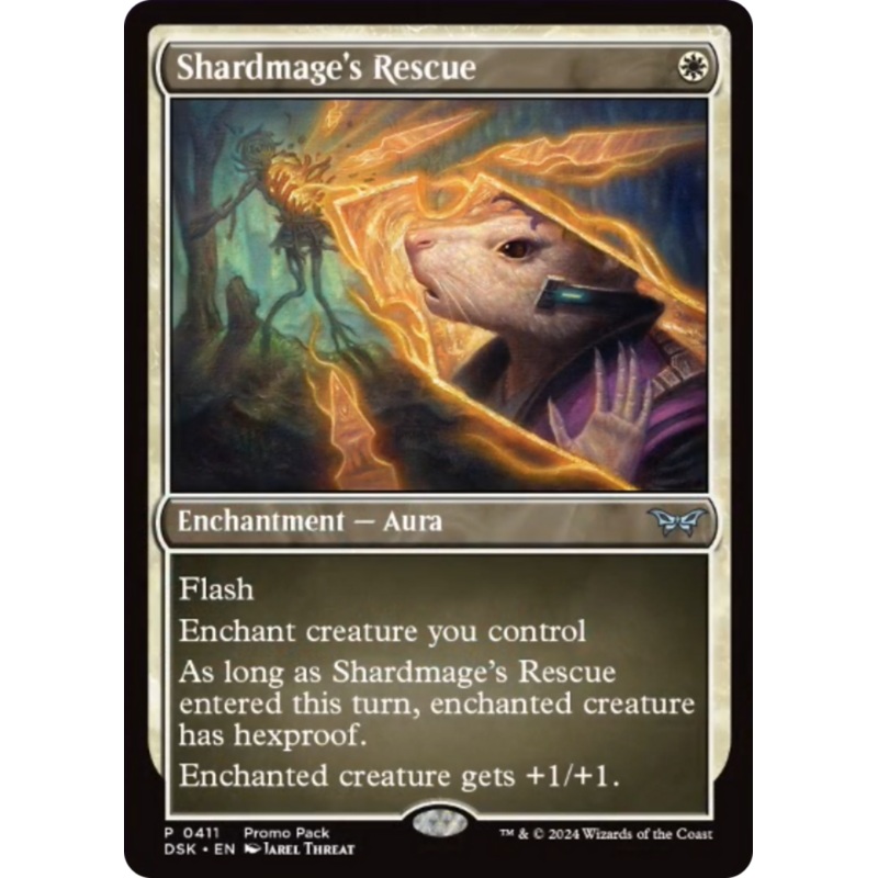 Shardmage's Rescue (Promo Pack) [Duskmourn: House of Horror Promos]