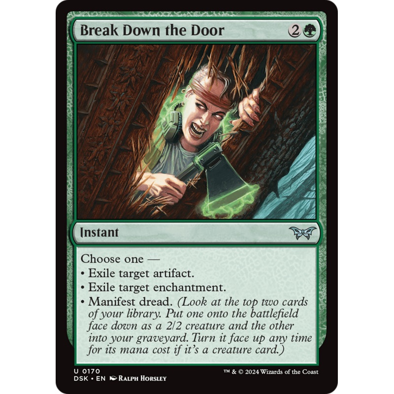 Break Down the Door [Duskmourn: House of Horror]
