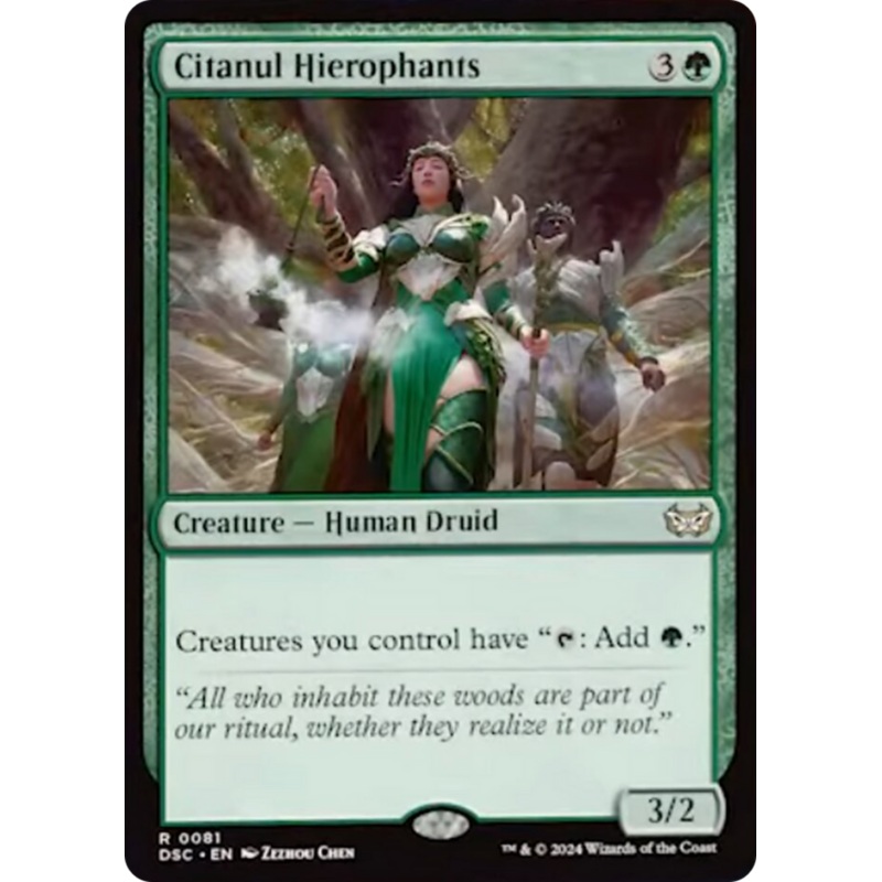 Citanul Hierophants [Duskmourn: House of Horror Commander]