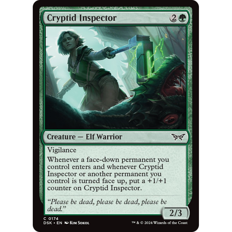 Cryptid Inspector [Duskmourn: House of Horror]