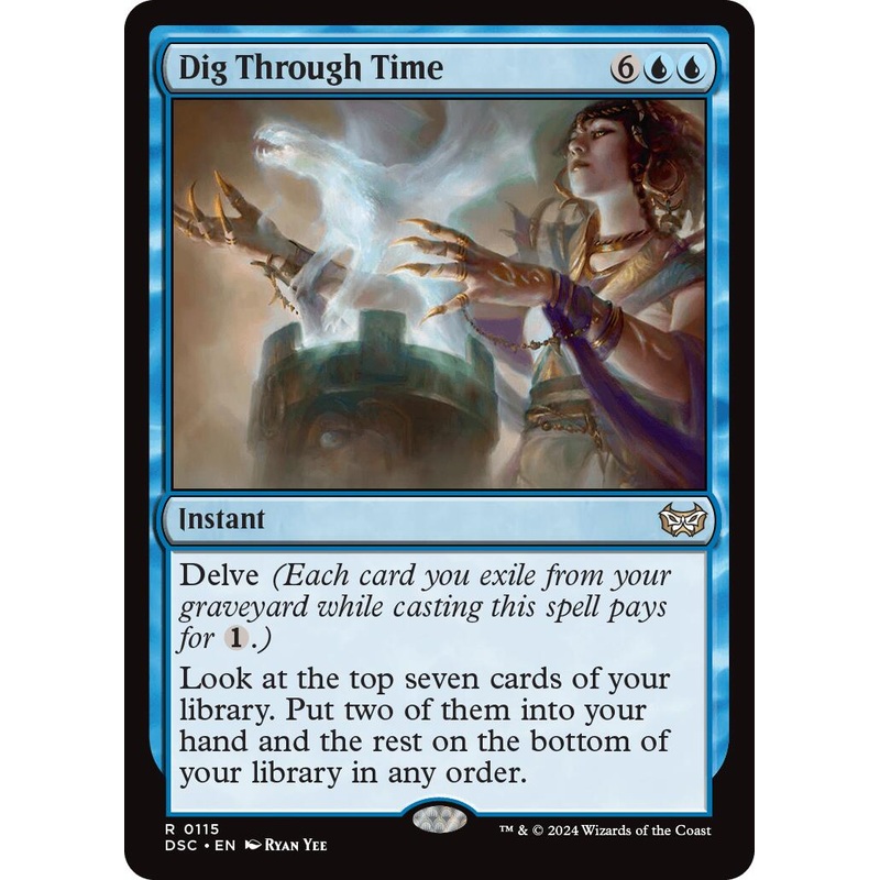 Dig Through Time [Duskmourn: House of Horror Commander]