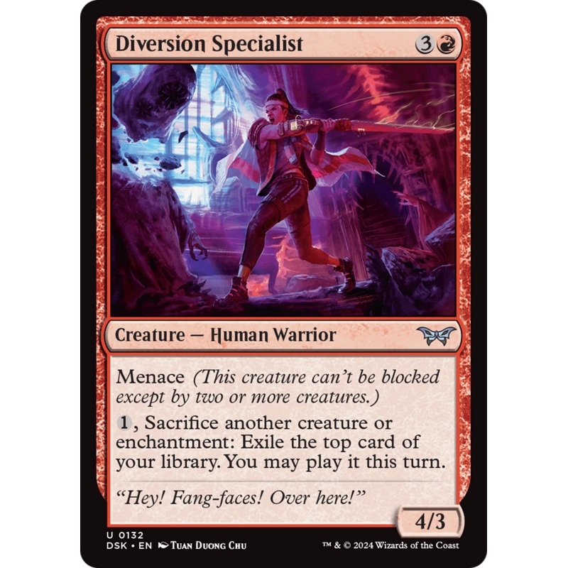 Diversion Specialist [Duskmourn: House of Horror]