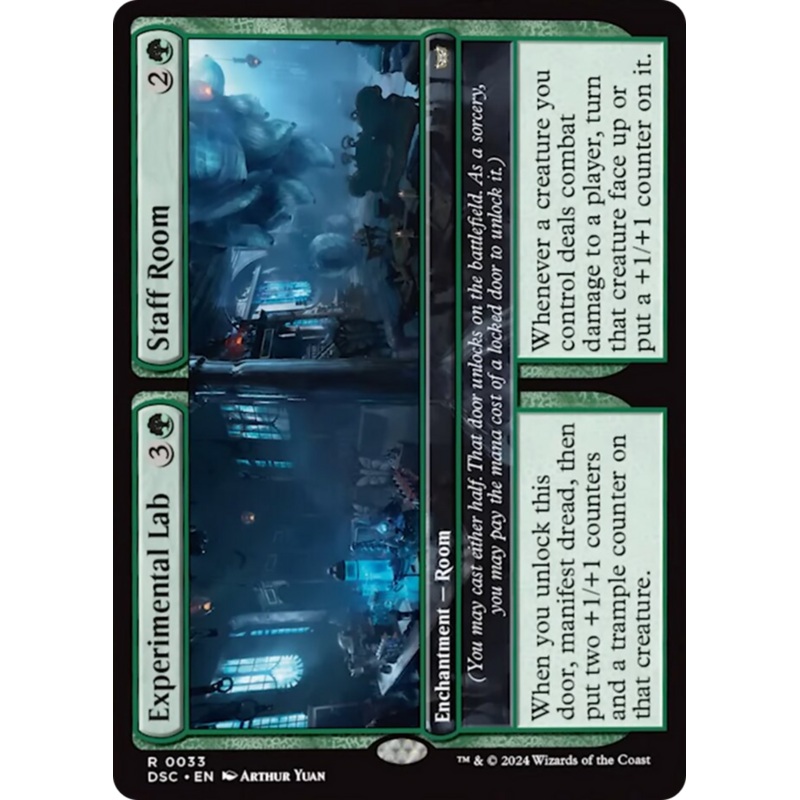 Experimental Lab // Staff Room [Duskmourn: House of Horror Commander]