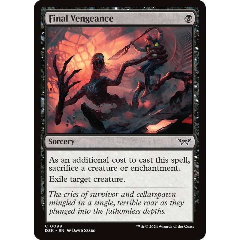 Final Vengeance [Duskmourn: House of Horror]