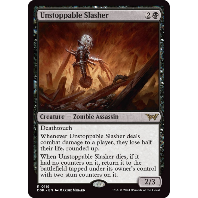 Unstoppable Slasher (0119) [Duskmourn: House of Horror]
