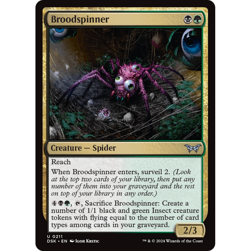 Broodspinner [Duskmourn: House of Horror]