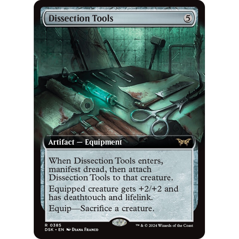 Dissection Tools (Extended Art) [Duskmourn: House of Horror]