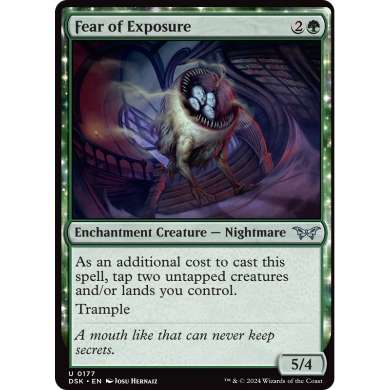 Fear of Exposure [Duskmourn: House of Horror]