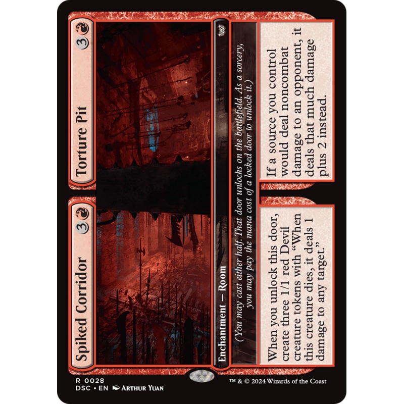 Spiked Corridor // Torture Pit [Duskmourn: House of Horror Commander]