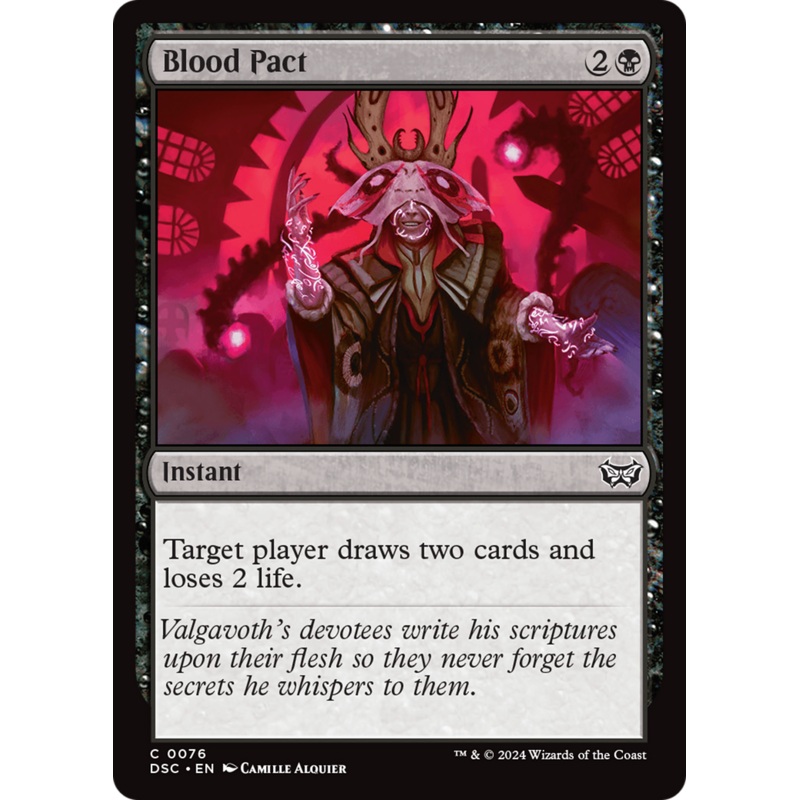 Blood Pact [Duskmourn: House of Horror Commander]