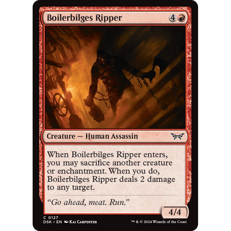 Boilerbilges Ripper [Duskmourn: House of Horror]