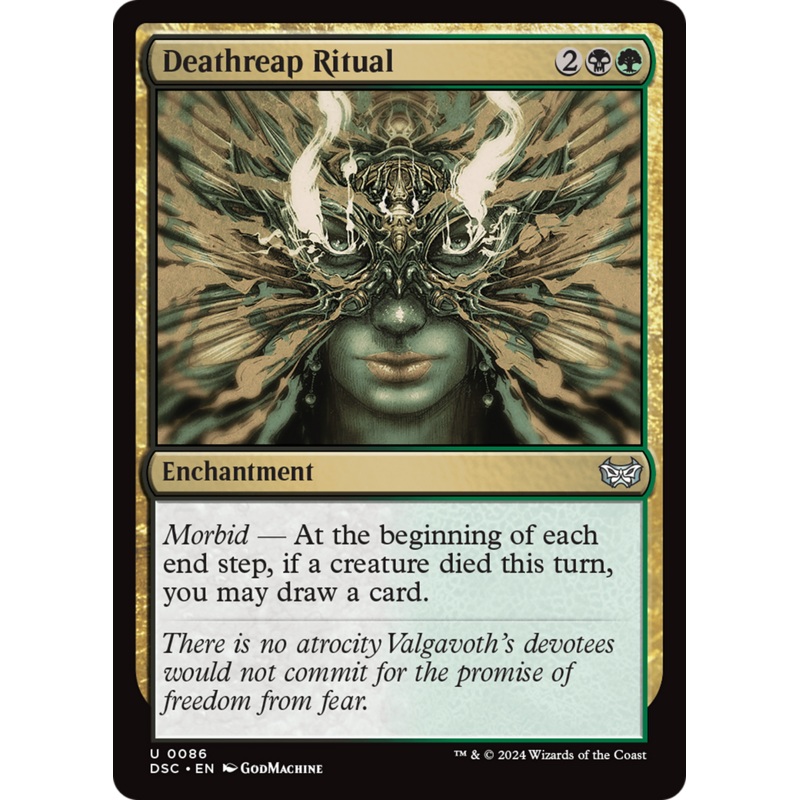 Deathreap Ritual [Duskmourn: House of Horror Commander]